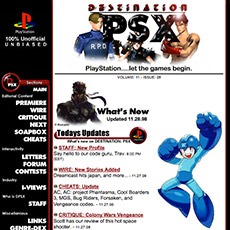 Destination: PSX Screen Shot